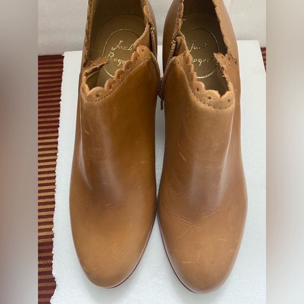 Jack Rogers Leather Ankle Boots size 7